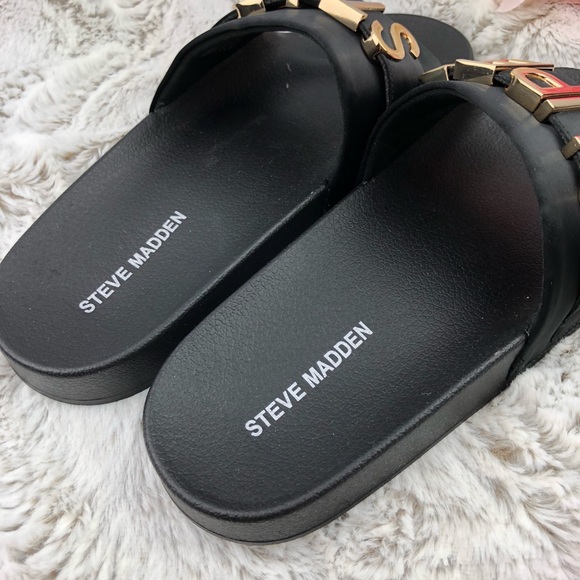 Steve Madden Super Star Slides - Picture 5 of 6